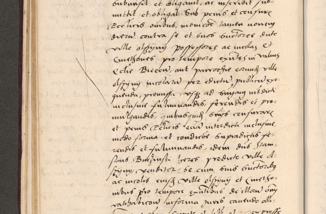 Zdjęcie nr 106 dla obiektu archiwalnego: Acta actorum, sententiarum diffinitivarum coram reverendo domino Petro Miscowski canonico et in spiritualibus vicario generali Cracoviensi ad annum Domini Mᵐᵘᵐ DXLVIᵗᵘᵐ, cuius indictio est quarta, pontificatus sanctissimi in Christo patris et domini nostri domini Pauli divina providencia pape tercii, a die tercia mensis Novembris, annus duodecimus (sic!) feliciter continuantur