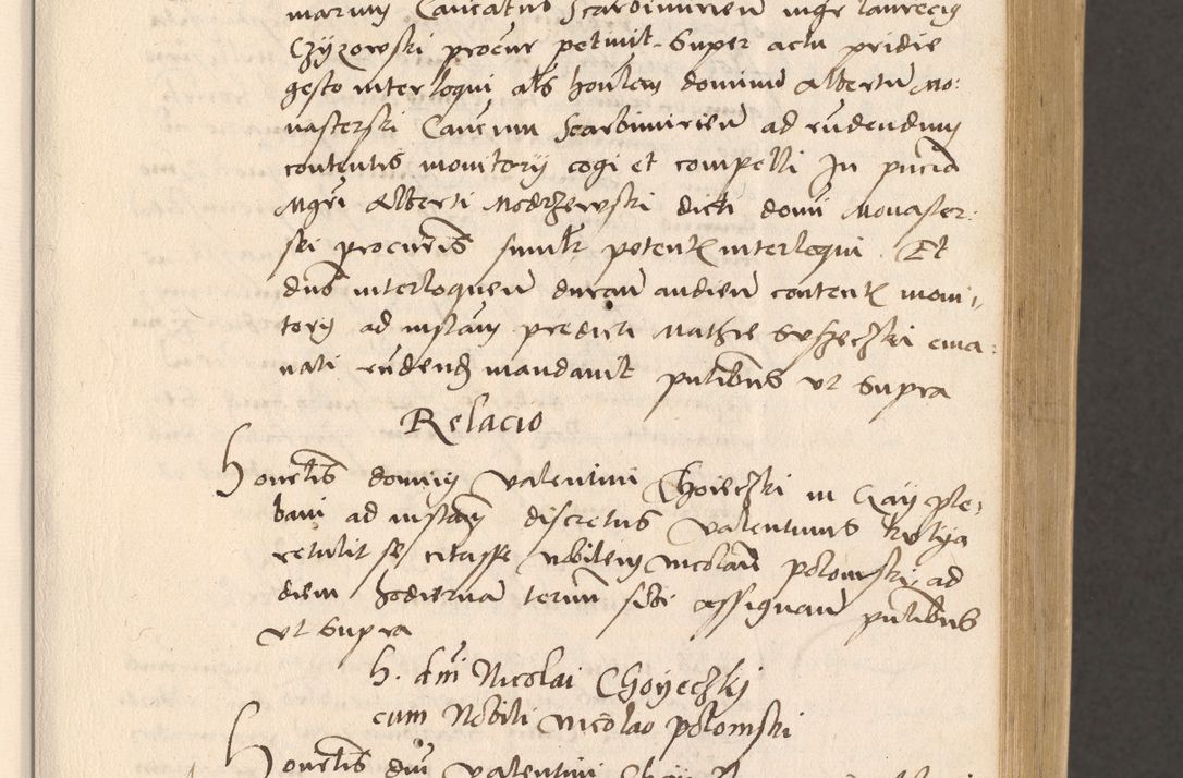 Zdjęcie nr 73 dla obiektu archiwalnego: Acta actorum, sententiarum diffinitivarum coram reverendo domino Petro Miscowski canonico et in spiritualibus vicario generali Cracoviensi ad annum Domini Mᵐᵘᵐ DXLVIᵗᵘᵐ, cuius indictio est quarta, pontificatus sanctissimi in Christo patris et domini nostri domini Pauli divina providencia pape tercii, a die tercia mensis Novembris, annus duodecimus (sic!) feliciter continuantur