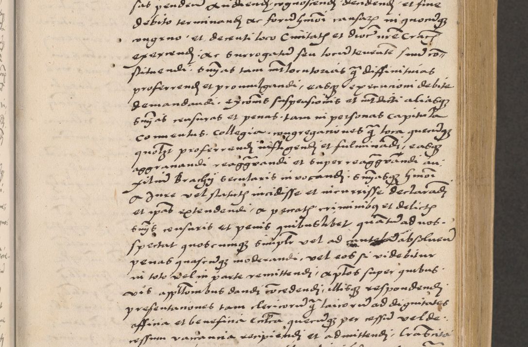Zdjęcie nr 11 dla obiektu archiwalnego: Acta actorum, sententiarum diffinitivarum coram reverendo domino Petro Miscowski canonico et in spiritualibus vicario generali Cracoviensi ad annum Domini Mᵐᵘᵐ DXLVIᵗᵘᵐ, cuius indictio est quarta, pontificatus sanctissimi in Christo patris et domini nostri domini Pauli divina providencia pape tercii, a die tercia mensis Novembris, annus duodecimus (sic!) feliciter continuantur