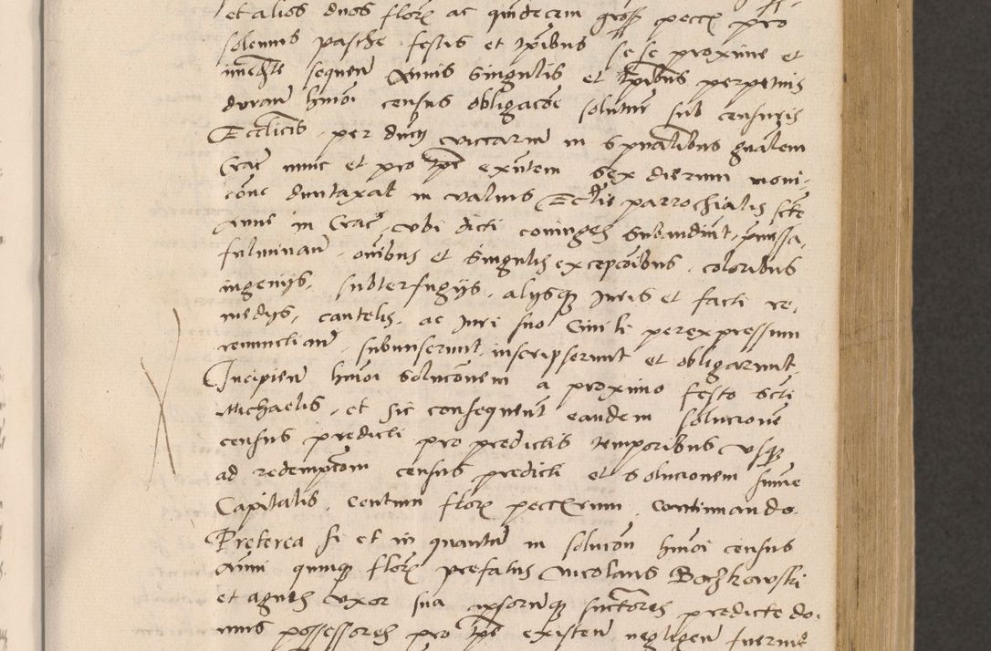 Zdjęcie nr 209 dla obiektu archiwalnego: Acta actorum, sententiarum diffinitivarum coram reverendo domino Petro Miscowski canonico et in spiritualibus vicario generali Cracoviensi ad annum Domini Mᵐᵘᵐ DXLVIᵗᵘᵐ, cuius indictio est quarta, pontificatus sanctissimi in Christo patris et domini nostri domini Pauli divina providencia pape tercii, a die tercia mensis Novembris, annus duodecimus (sic!) feliciter continuantur