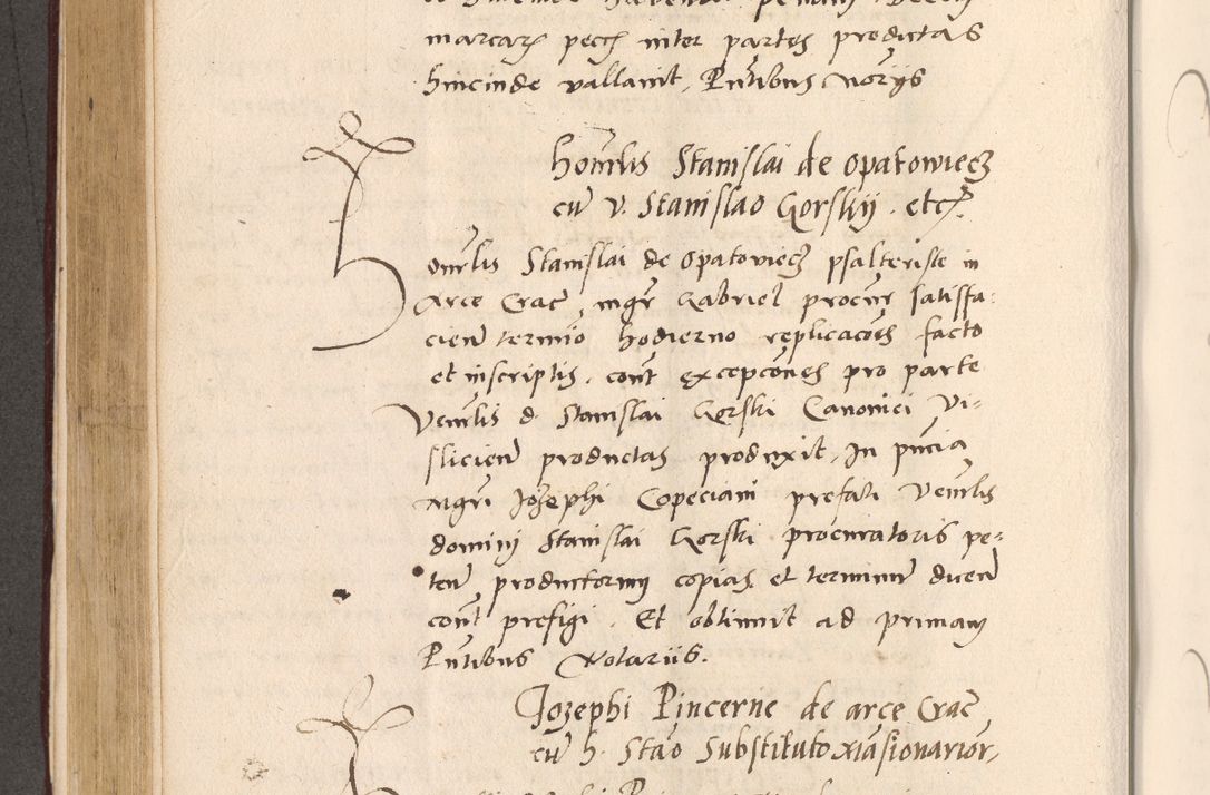 Zdjęcie nr 398 dla obiektu archiwalnego: Acta actorum, sententiarum diffinitivarum coram reverendo domino Petro Miscowski canonico et in spiritualibus vicario generali Cracoviensi ad annum Domini Mᵐᵘᵐ DXLVIᵗᵘᵐ, cuius indictio est quarta, pontificatus sanctissimi in Christo patris et domini nostri domini Pauli divina providencia pape tercii, a die tercia mensis Novembris, annus duodecimus (sic!) feliciter continuantur