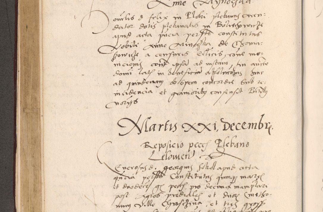 Zdjęcie nr 380 dla obiektu archiwalnego: Acta actorum, sententiarum diffinitivarum coram reverendo domino Petro Miscowski canonico et in spiritualibus vicario generali Cracoviensi ad annum Domini Mᵐᵘᵐ DXLVIᵗᵘᵐ, cuius indictio est quarta, pontificatus sanctissimi in Christo patris et domini nostri domini Pauli divina providencia pape tercii, a die tercia mensis Novembris, annus duodecimus (sic!) feliciter continuantur