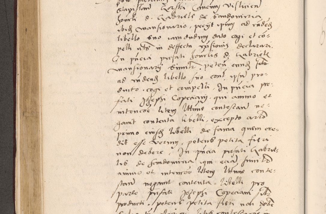 Zdjęcie nr 376 dla obiektu archiwalnego: Acta actorum, sententiarum diffinitivarum coram reverendo domino Petro Miscowski canonico et in spiritualibus vicario generali Cracoviensi ad annum Domini Mᵐᵘᵐ DXLVIᵗᵘᵐ, cuius indictio est quarta, pontificatus sanctissimi in Christo patris et domini nostri domini Pauli divina providencia pape tercii, a die tercia mensis Novembris, annus duodecimus (sic!) feliciter continuantur