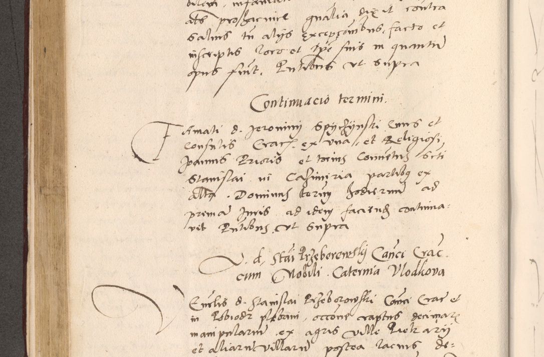 Zdjęcie nr 370 dla obiektu archiwalnego: Acta actorum, sententiarum diffinitivarum coram reverendo domino Petro Miscowski canonico et in spiritualibus vicario generali Cracoviensi ad annum Domini Mᵐᵘᵐ DXLVIᵗᵘᵐ, cuius indictio est quarta, pontificatus sanctissimi in Christo patris et domini nostri domini Pauli divina providencia pape tercii, a die tercia mensis Novembris, annus duodecimus (sic!) feliciter continuantur