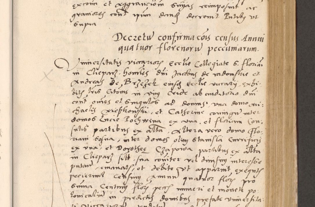Zdjęcie nr 365 dla obiektu archiwalnego: Acta actorum, sententiarum diffinitivarum coram reverendo domino Petro Miscowski canonico et in spiritualibus vicario generali Cracoviensi ad annum Domini Mᵐᵘᵐ DXLVIᵗᵘᵐ, cuius indictio est quarta, pontificatus sanctissimi in Christo patris et domini nostri domini Pauli divina providencia pape tercii, a die tercia mensis Novembris, annus duodecimus (sic!) feliciter continuantur