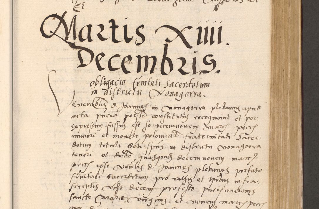 Zdjęcie nr 359 dla obiektu archiwalnego: Acta actorum, sententiarum diffinitivarum coram reverendo domino Petro Miscowski canonico et in spiritualibus vicario generali Cracoviensi ad annum Domini Mᵐᵘᵐ DXLVIᵗᵘᵐ, cuius indictio est quarta, pontificatus sanctissimi in Christo patris et domini nostri domini Pauli divina providencia pape tercii, a die tercia mensis Novembris, annus duodecimus (sic!) feliciter continuantur