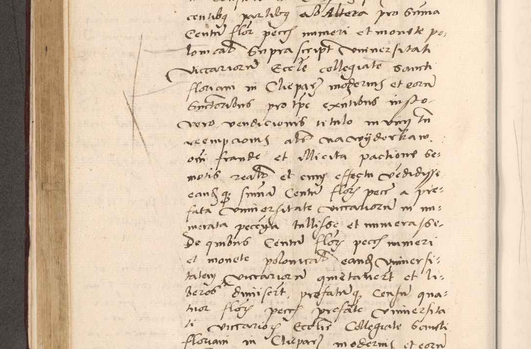 Zdjęcie nr 356 dla obiektu archiwalnego: Acta actorum, sententiarum diffinitivarum coram reverendo domino Petro Miscowski canonico et in spiritualibus vicario generali Cracoviensi ad annum Domini Mᵐᵘᵐ DXLVIᵗᵘᵐ, cuius indictio est quarta, pontificatus sanctissimi in Christo patris et domini nostri domini Pauli divina providencia pape tercii, a die tercia mensis Novembris, annus duodecimus (sic!) feliciter continuantur