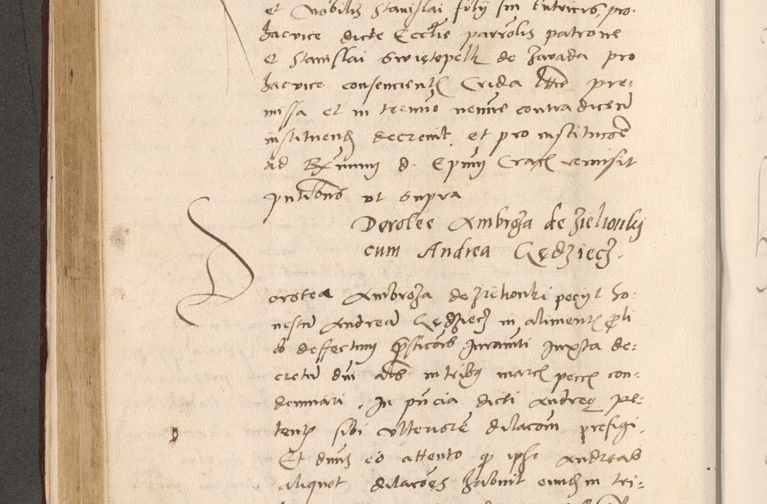 Zdjęcie nr 352 dla obiektu archiwalnego: Acta actorum, sententiarum diffinitivarum coram reverendo domino Petro Miscowski canonico et in spiritualibus vicario generali Cracoviensi ad annum Domini Mᵐᵘᵐ DXLVIᵗᵘᵐ, cuius indictio est quarta, pontificatus sanctissimi in Christo patris et domini nostri domini Pauli divina providencia pape tercii, a die tercia mensis Novembris, annus duodecimus (sic!) feliciter continuantur