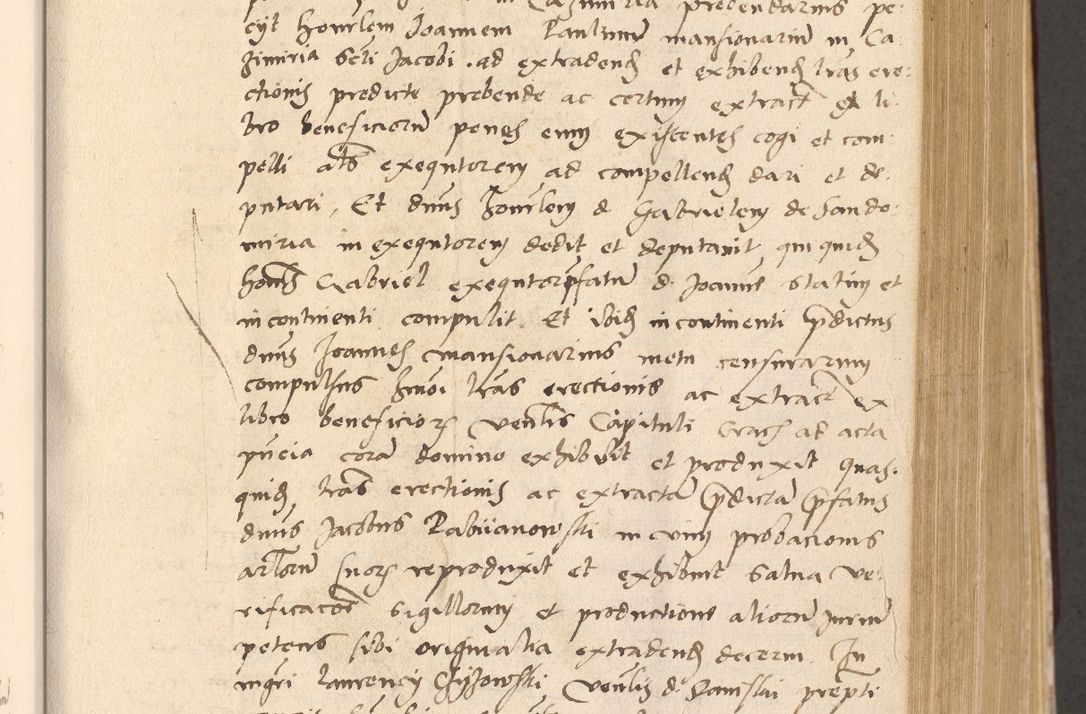 Zdjęcie nr 351 dla obiektu archiwalnego: Acta actorum, sententiarum diffinitivarum coram reverendo domino Petro Miscowski canonico et in spiritualibus vicario generali Cracoviensi ad annum Domini Mᵐᵘᵐ DXLVIᵗᵘᵐ, cuius indictio est quarta, pontificatus sanctissimi in Christo patris et domini nostri domini Pauli divina providencia pape tercii, a die tercia mensis Novembris, annus duodecimus (sic!) feliciter continuantur