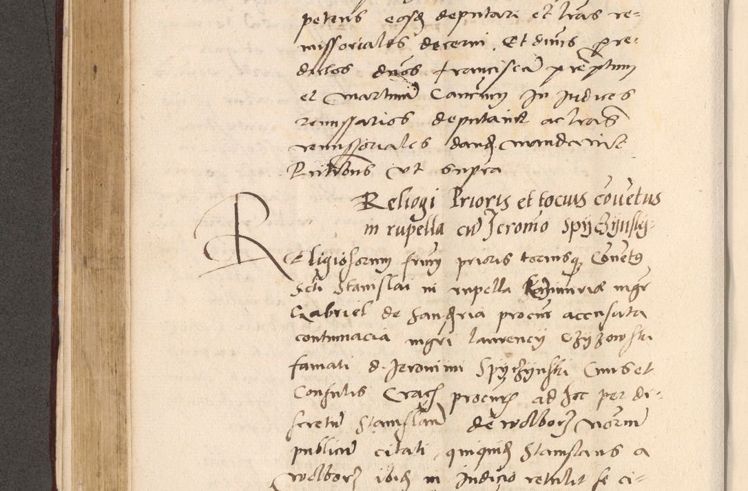 Zdjęcie nr 334 dla obiektu archiwalnego: Acta actorum, sententiarum diffinitivarum coram reverendo domino Petro Miscowski canonico et in spiritualibus vicario generali Cracoviensi ad annum Domini Mᵐᵘᵐ DXLVIᵗᵘᵐ, cuius indictio est quarta, pontificatus sanctissimi in Christo patris et domini nostri domini Pauli divina providencia pape tercii, a die tercia mensis Novembris, annus duodecimus (sic!) feliciter continuantur