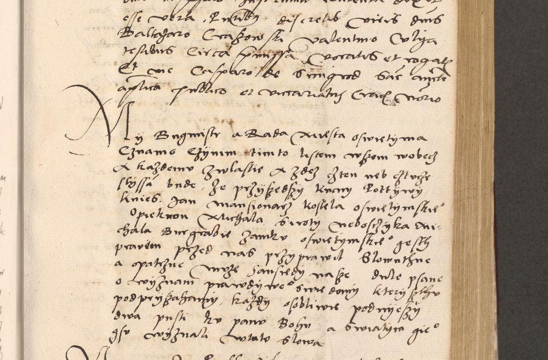 Zdjęcie nr 323 dla obiektu archiwalnego: Acta actorum, sententiarum diffinitivarum coram reverendo domino Petro Miscowski canonico et in spiritualibus vicario generali Cracoviensi ad annum Domini Mᵐᵘᵐ DXLVIᵗᵘᵐ, cuius indictio est quarta, pontificatus sanctissimi in Christo patris et domini nostri domini Pauli divina providencia pape tercii, a die tercia mensis Novembris, annus duodecimus (sic!) feliciter continuantur