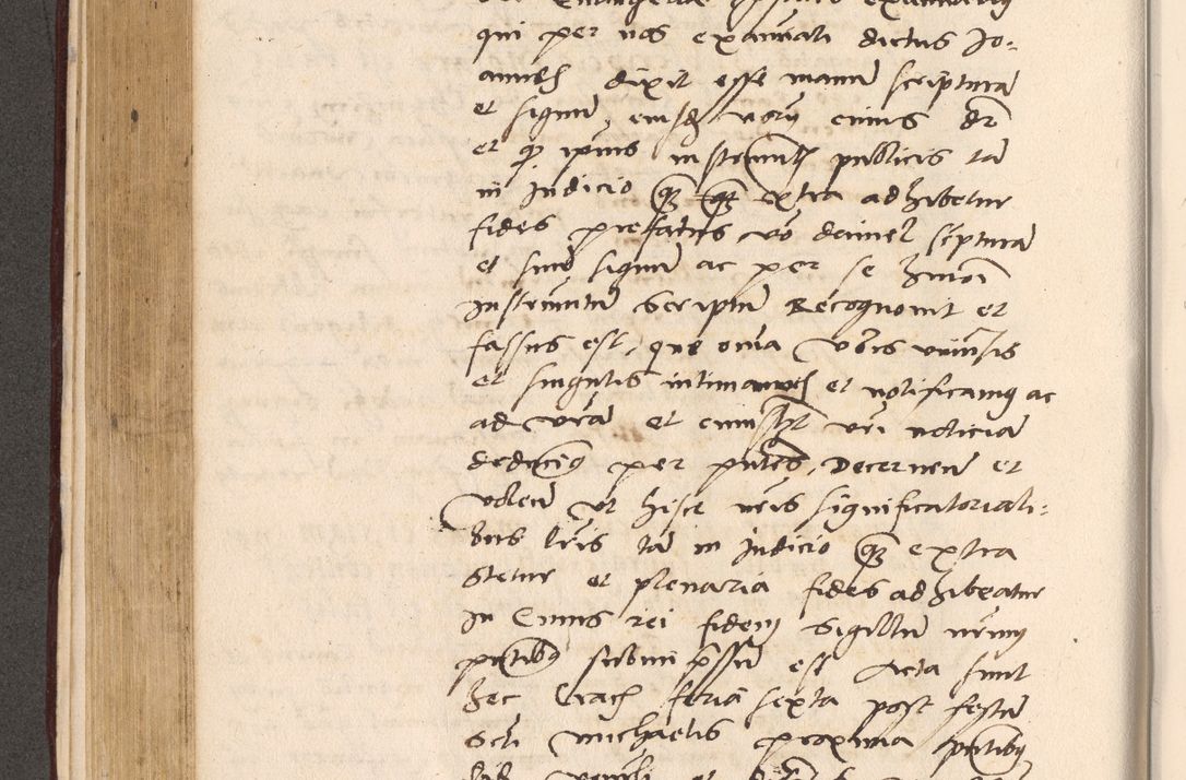 Zdjęcie nr 322 dla obiektu archiwalnego: Acta actorum, sententiarum diffinitivarum coram reverendo domino Petro Miscowski canonico et in spiritualibus vicario generali Cracoviensi ad annum Domini Mᵐᵘᵐ DXLVIᵗᵘᵐ, cuius indictio est quarta, pontificatus sanctissimi in Christo patris et domini nostri domini Pauli divina providencia pape tercii, a die tercia mensis Novembris, annus duodecimus (sic!) feliciter continuantur
