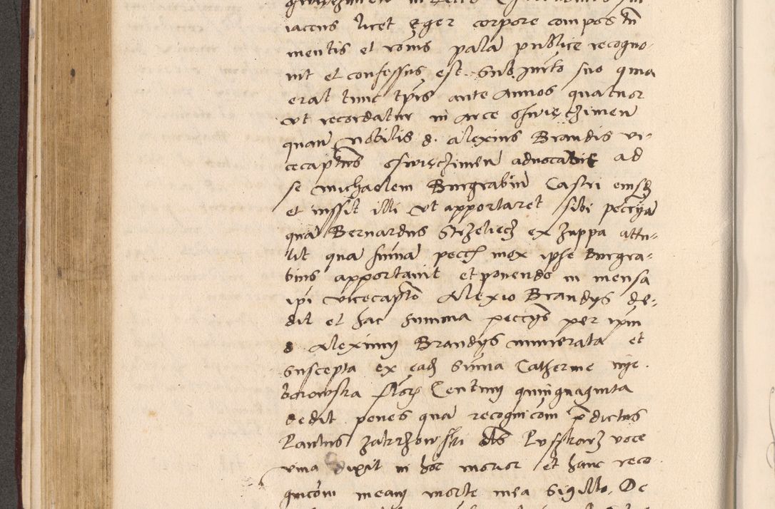 Zdjęcie nr 320 dla obiektu archiwalnego: Acta actorum, sententiarum diffinitivarum coram reverendo domino Petro Miscowski canonico et in spiritualibus vicario generali Cracoviensi ad annum Domini Mᵐᵘᵐ DXLVIᵗᵘᵐ, cuius indictio est quarta, pontificatus sanctissimi in Christo patris et domini nostri domini Pauli divina providencia pape tercii, a die tercia mensis Novembris, annus duodecimus (sic!) feliciter continuantur