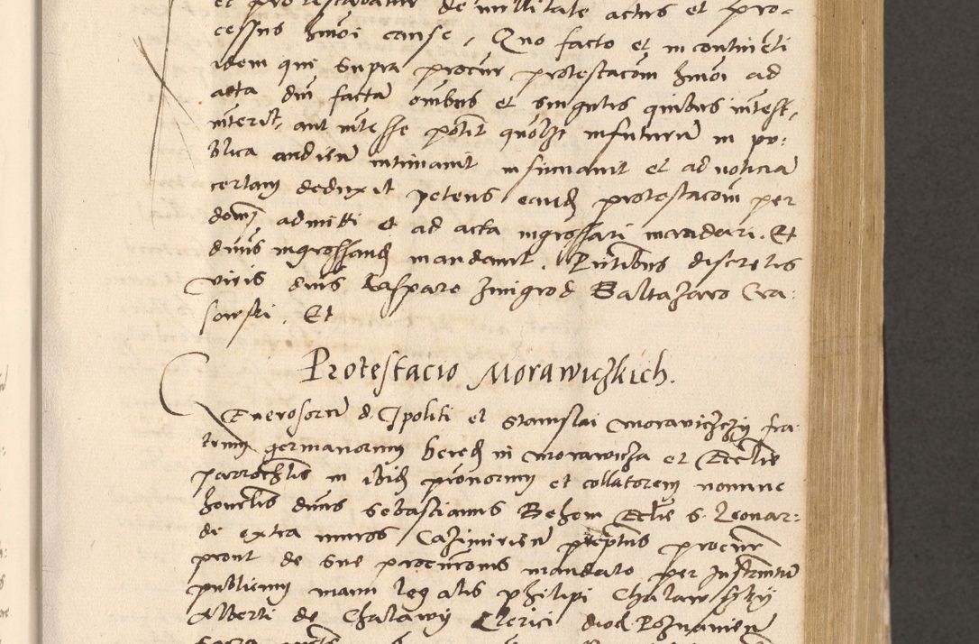 Zdjęcie nr 317 dla obiektu archiwalnego: Acta actorum, sententiarum diffinitivarum coram reverendo domino Petro Miscowski canonico et in spiritualibus vicario generali Cracoviensi ad annum Domini Mᵐᵘᵐ DXLVIᵗᵘᵐ, cuius indictio est quarta, pontificatus sanctissimi in Christo patris et domini nostri domini Pauli divina providencia pape tercii, a die tercia mensis Novembris, annus duodecimus (sic!) feliciter continuantur