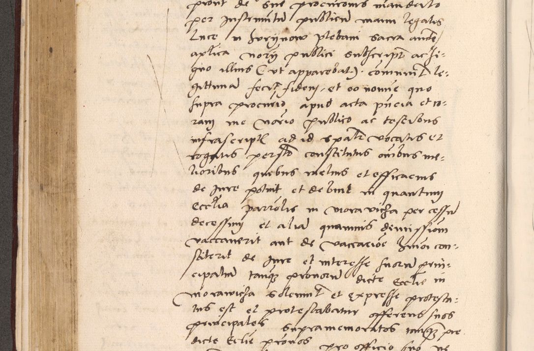 Zdjęcie nr 316 dla obiektu archiwalnego: Acta actorum, sententiarum diffinitivarum coram reverendo domino Petro Miscowski canonico et in spiritualibus vicario generali Cracoviensi ad annum Domini Mᵐᵘᵐ DXLVIᵗᵘᵐ, cuius indictio est quarta, pontificatus sanctissimi in Christo patris et domini nostri domini Pauli divina providencia pape tercii, a die tercia mensis Novembris, annus duodecimus (sic!) feliciter continuantur