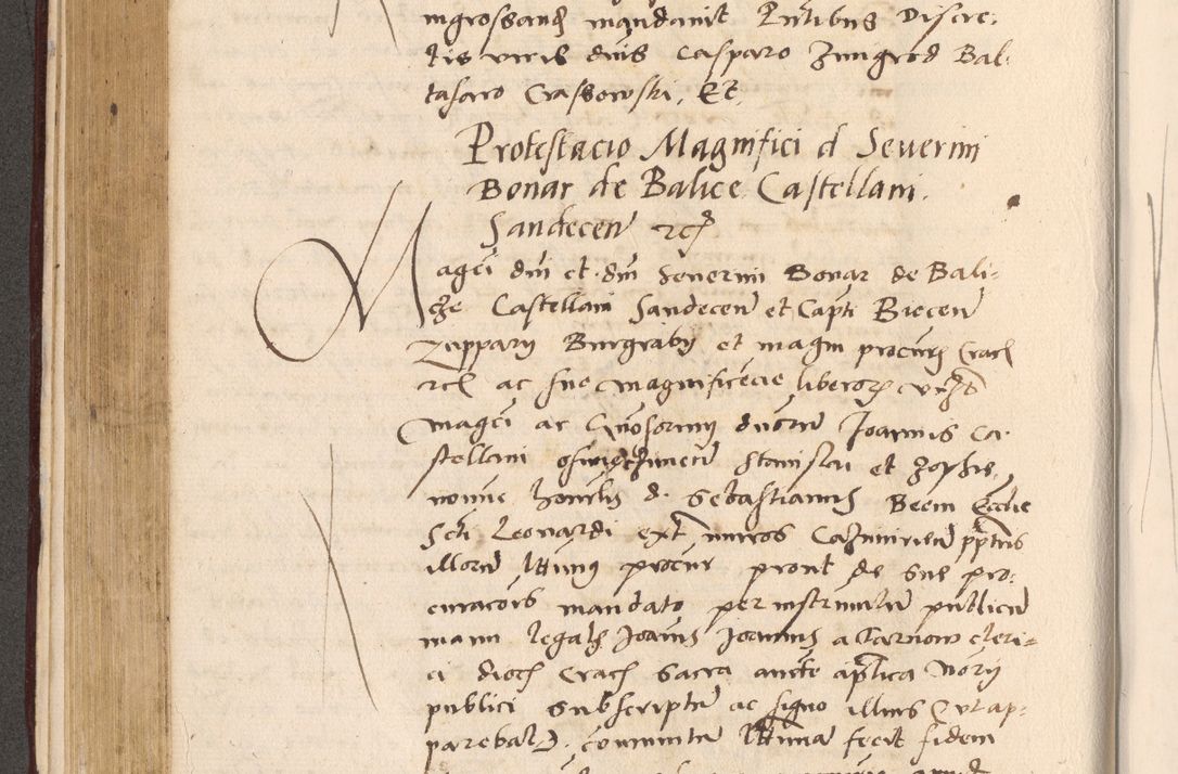 Zdjęcie nr 314 dla obiektu archiwalnego: Acta actorum, sententiarum diffinitivarum coram reverendo domino Petro Miscowski canonico et in spiritualibus vicario generali Cracoviensi ad annum Domini Mᵐᵘᵐ DXLVIᵗᵘᵐ, cuius indictio est quarta, pontificatus sanctissimi in Christo patris et domini nostri domini Pauli divina providencia pape tercii, a die tercia mensis Novembris, annus duodecimus (sic!) feliciter continuantur