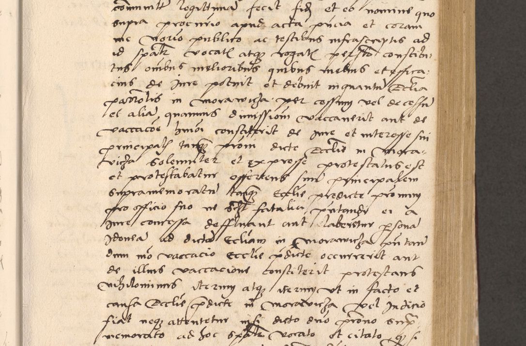 Zdjęcie nr 313 dla obiektu archiwalnego: Acta actorum, sententiarum diffinitivarum coram reverendo domino Petro Miscowski canonico et in spiritualibus vicario generali Cracoviensi ad annum Domini Mᵐᵘᵐ DXLVIᵗᵘᵐ, cuius indictio est quarta, pontificatus sanctissimi in Christo patris et domini nostri domini Pauli divina providencia pape tercii, a die tercia mensis Novembris, annus duodecimus (sic!) feliciter continuantur