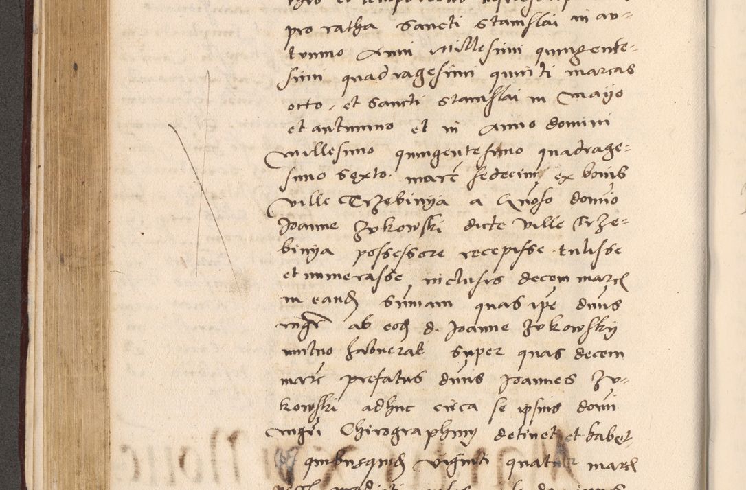 Zdjęcie nr 306 dla obiektu archiwalnego: Acta actorum, sententiarum diffinitivarum coram reverendo domino Petro Miscowski canonico et in spiritualibus vicario generali Cracoviensi ad annum Domini Mᵐᵘᵐ DXLVIᵗᵘᵐ, cuius indictio est quarta, pontificatus sanctissimi in Christo patris et domini nostri domini Pauli divina providencia pape tercii, a die tercia mensis Novembris, annus duodecimus (sic!) feliciter continuantur