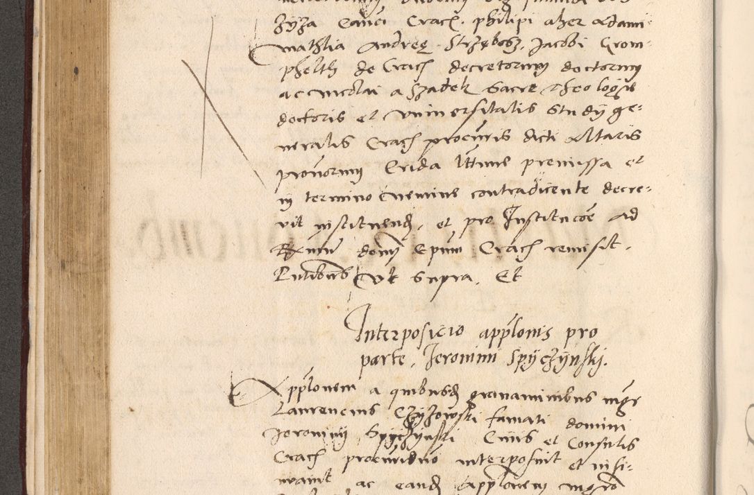 Zdjęcie nr 302 dla obiektu archiwalnego: Acta actorum, sententiarum diffinitivarum coram reverendo domino Petro Miscowski canonico et in spiritualibus vicario generali Cracoviensi ad annum Domini Mᵐᵘᵐ DXLVIᵗᵘᵐ, cuius indictio est quarta, pontificatus sanctissimi in Christo patris et domini nostri domini Pauli divina providencia pape tercii, a die tercia mensis Novembris, annus duodecimus (sic!) feliciter continuantur