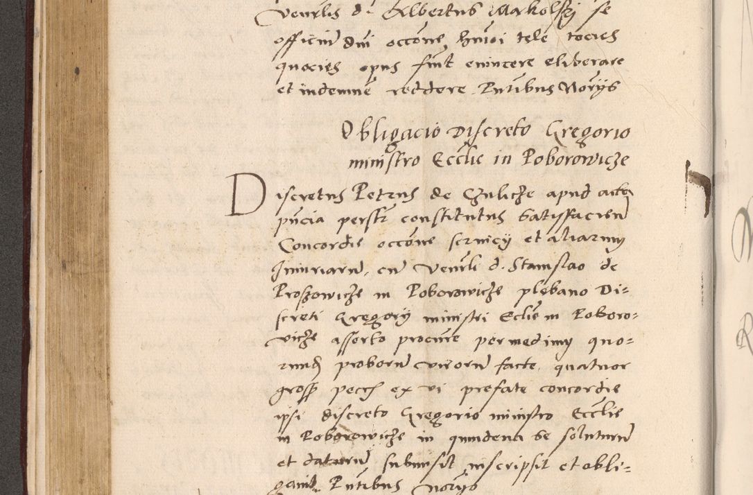 Zdjęcie nr 300 dla obiektu archiwalnego: Acta actorum, sententiarum diffinitivarum coram reverendo domino Petro Miscowski canonico et in spiritualibus vicario generali Cracoviensi ad annum Domini Mᵐᵘᵐ DXLVIᵗᵘᵐ, cuius indictio est quarta, pontificatus sanctissimi in Christo patris et domini nostri domini Pauli divina providencia pape tercii, a die tercia mensis Novembris, annus duodecimus (sic!) feliciter continuantur