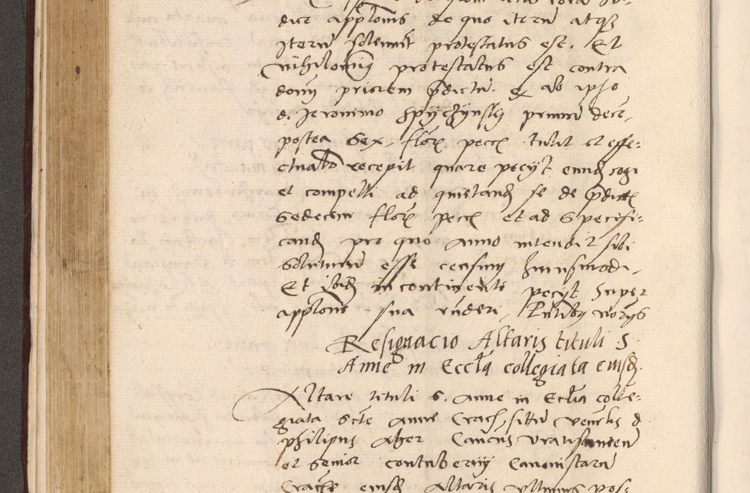 Zdjęcie nr 298 dla obiektu archiwalnego: Acta actorum, sententiarum diffinitivarum coram reverendo domino Petro Miscowski canonico et in spiritualibus vicario generali Cracoviensi ad annum Domini Mᵐᵘᵐ DXLVIᵗᵘᵐ, cuius indictio est quarta, pontificatus sanctissimi in Christo patris et domini nostri domini Pauli divina providencia pape tercii, a die tercia mensis Novembris, annus duodecimus (sic!) feliciter continuantur