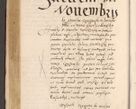 Zdjęcie nr 296 dla obiektu archiwalnego: Acta actorum, sententiarum diffinitivarum coram reverendo domino Petro Miscowski canonico et in spiritualibus vicario generali Cracoviensi ad annum Domini Mᵐᵘᵐ DXLVIᵗᵘᵐ, cuius indictio est quarta, pontificatus sanctissimi in Christo patris et domini nostri domini Pauli divina providencia pape tercii, a die tercia mensis Novembris, annus duodecimus (sic!) feliciter continuantur