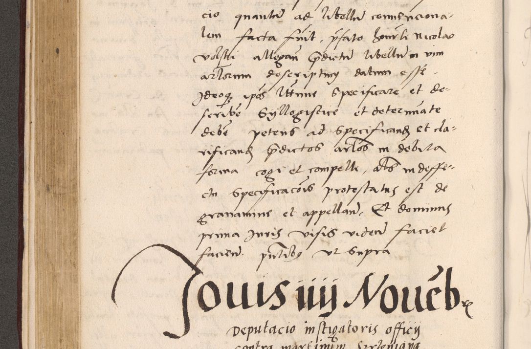 Zdjęcie nr 290 dla obiektu archiwalnego: Acta actorum, sententiarum diffinitivarum coram reverendo domino Petro Miscowski canonico et in spiritualibus vicario generali Cracoviensi ad annum Domini Mᵐᵘᵐ DXLVIᵗᵘᵐ, cuius indictio est quarta, pontificatus sanctissimi in Christo patris et domini nostri domini Pauli divina providencia pape tercii, a die tercia mensis Novembris, annus duodecimus (sic!) feliciter continuantur