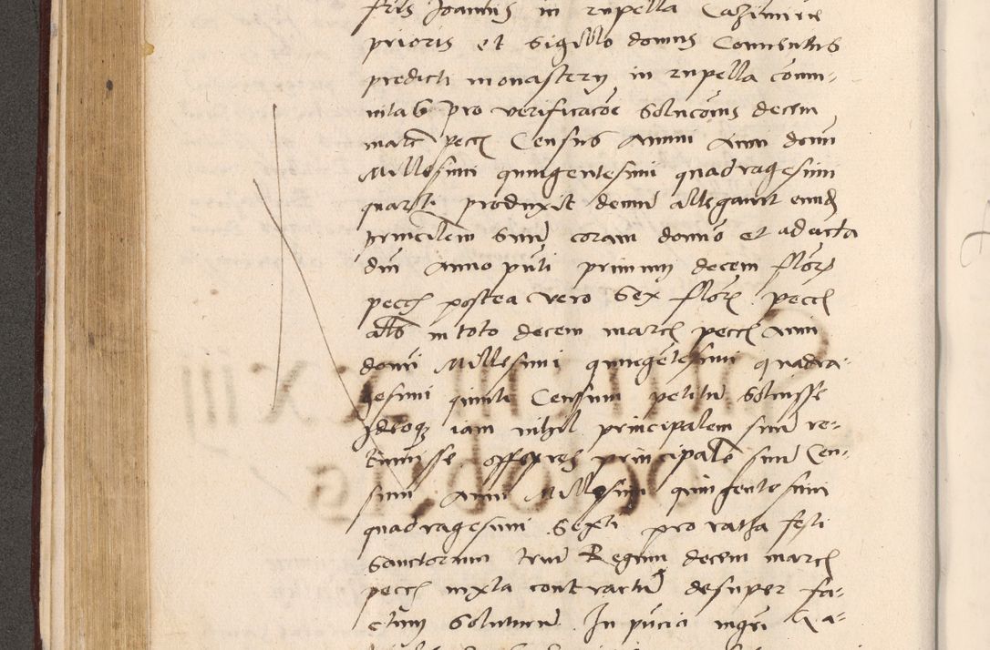Zdjęcie nr 276 dla obiektu archiwalnego: Acta actorum, sententiarum diffinitivarum coram reverendo domino Petro Miscowski canonico et in spiritualibus vicario generali Cracoviensi ad annum Domini Mᵐᵘᵐ DXLVIᵗᵘᵐ, cuius indictio est quarta, pontificatus sanctissimi in Christo patris et domini nostri domini Pauli divina providencia pape tercii, a die tercia mensis Novembris, annus duodecimus (sic!) feliciter continuantur