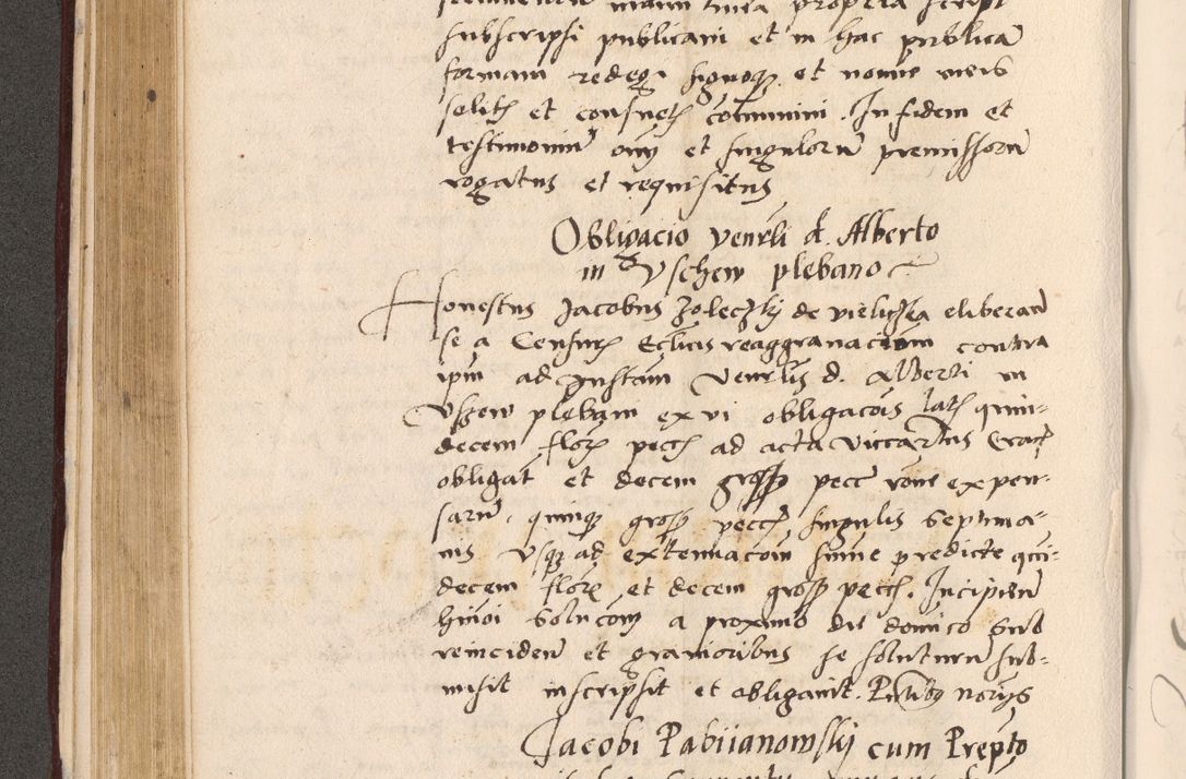 Zdjęcie nr 254 dla obiektu archiwalnego: Acta actorum, sententiarum diffinitivarum coram reverendo domino Petro Miscowski canonico et in spiritualibus vicario generali Cracoviensi ad annum Domini Mᵐᵘᵐ DXLVIᵗᵘᵐ, cuius indictio est quarta, pontificatus sanctissimi in Christo patris et domini nostri domini Pauli divina providencia pape tercii, a die tercia mensis Novembris, annus duodecimus (sic!) feliciter continuantur