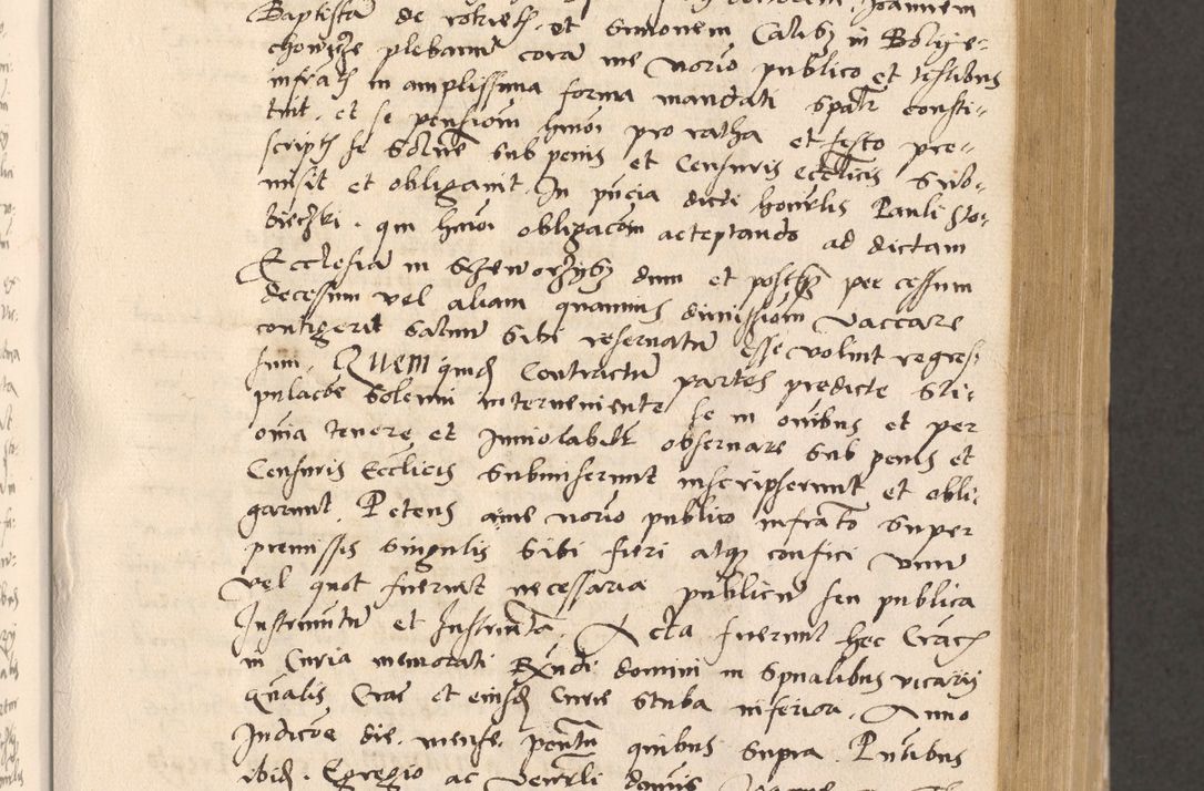 Zdjęcie nr 253 dla obiektu archiwalnego: Acta actorum, sententiarum diffinitivarum coram reverendo domino Petro Miscowski canonico et in spiritualibus vicario generali Cracoviensi ad annum Domini Mᵐᵘᵐ DXLVIᵗᵘᵐ, cuius indictio est quarta, pontificatus sanctissimi in Christo patris et domini nostri domini Pauli divina providencia pape tercii, a die tercia mensis Novembris, annus duodecimus (sic!) feliciter continuantur