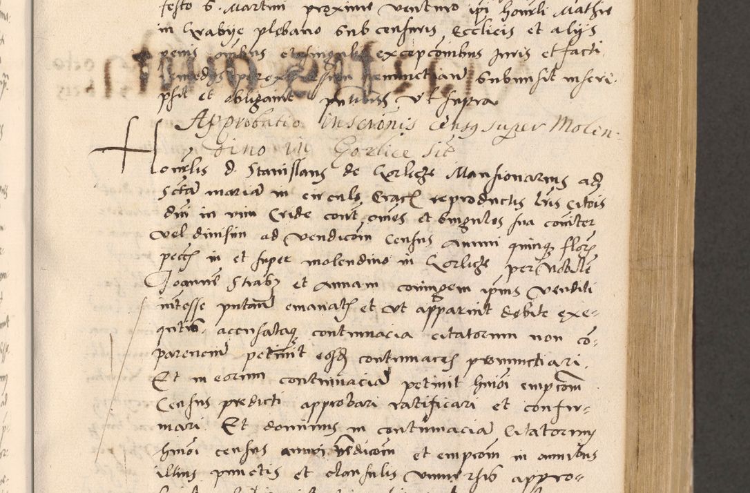 Zdjęcie nr 245 dla obiektu archiwalnego: Acta actorum, sententiarum diffinitivarum coram reverendo domino Petro Miscowski canonico et in spiritualibus vicario generali Cracoviensi ad annum Domini Mᵐᵘᵐ DXLVIᵗᵘᵐ, cuius indictio est quarta, pontificatus sanctissimi in Christo patris et domini nostri domini Pauli divina providencia pape tercii, a die tercia mensis Novembris, annus duodecimus (sic!) feliciter continuantur