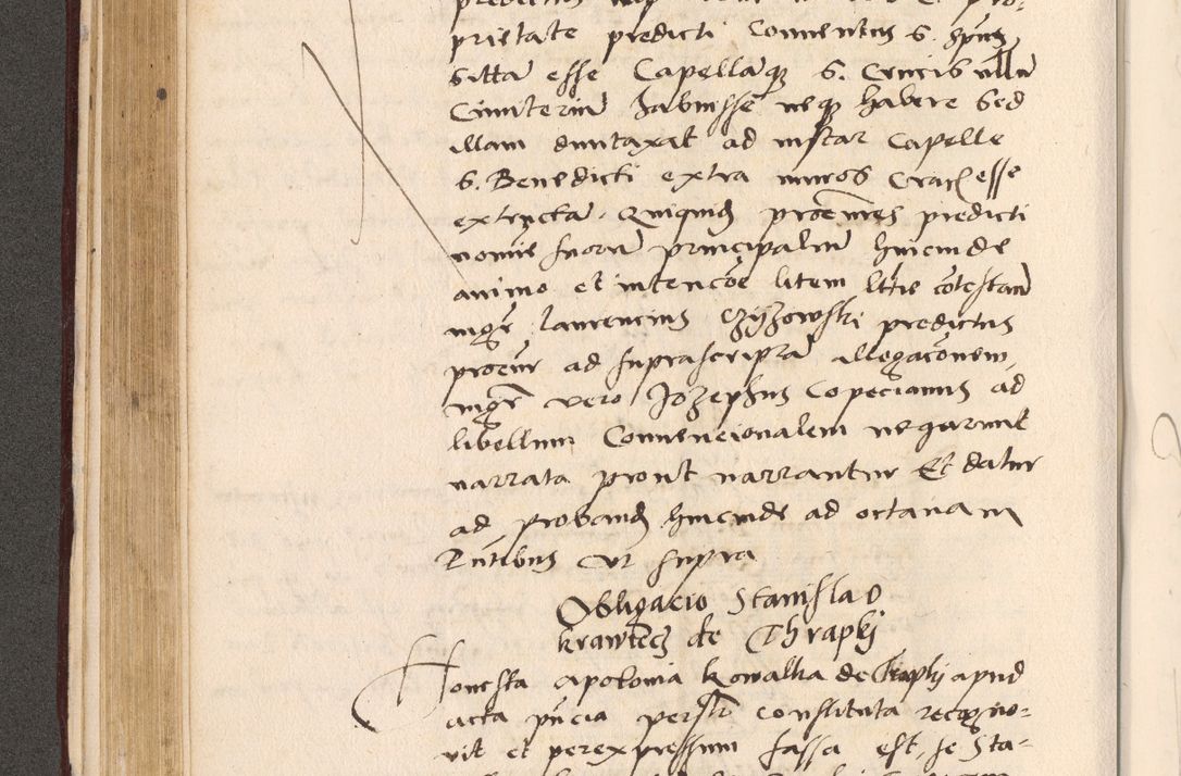 Zdjęcie nr 238 dla obiektu archiwalnego: Acta actorum, sententiarum diffinitivarum coram reverendo domino Petro Miscowski canonico et in spiritualibus vicario generali Cracoviensi ad annum Domini Mᵐᵘᵐ DXLVIᵗᵘᵐ, cuius indictio est quarta, pontificatus sanctissimi in Christo patris et domini nostri domini Pauli divina providencia pape tercii, a die tercia mensis Novembris, annus duodecimus (sic!) feliciter continuantur