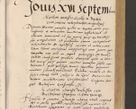 Zdjęcie nr 221 dla obiektu archiwalnego: Acta actorum, sententiarum diffinitivarum coram reverendo domino Petro Miscowski canonico et in spiritualibus vicario generali Cracoviensi ad annum Domini Mᵐᵘᵐ DXLVIᵗᵘᵐ, cuius indictio est quarta, pontificatus sanctissimi in Christo patris et domini nostri domini Pauli divina providencia pape tercii, a die tercia mensis Novembris, annus duodecimus (sic!) feliciter continuantur