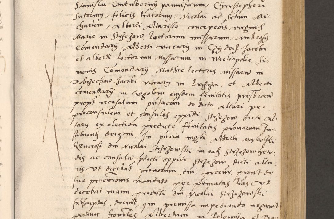 Zdjęcie nr 215 dla obiektu archiwalnego: Acta actorum, sententiarum diffinitivarum coram reverendo domino Petro Miscowski canonico et in spiritualibus vicario generali Cracoviensi ad annum Domini Mᵐᵘᵐ DXLVIᵗᵘᵐ, cuius indictio est quarta, pontificatus sanctissimi in Christo patris et domini nostri domini Pauli divina providencia pape tercii, a die tercia mensis Novembris, annus duodecimus (sic!) feliciter continuantur