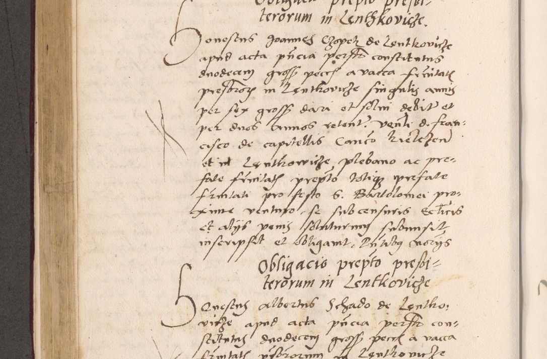 Zdjęcie nr 412 dla obiektu archiwalnego: Acta actorum, sententiarum diffinitivarum coram reverendo domino Petro Miscowski canonico et in spiritualibus vicario generali Cracoviensi ad annum Domini Mᵐᵘᵐ DXLVIᵗᵘᵐ, cuius indictio est quarta, pontificatus sanctissimi in Christo patris et domini nostri domini Pauli divina providencia pape tercii, a die tercia mensis Novembris, annus duodecimus (sic!) feliciter continuantur