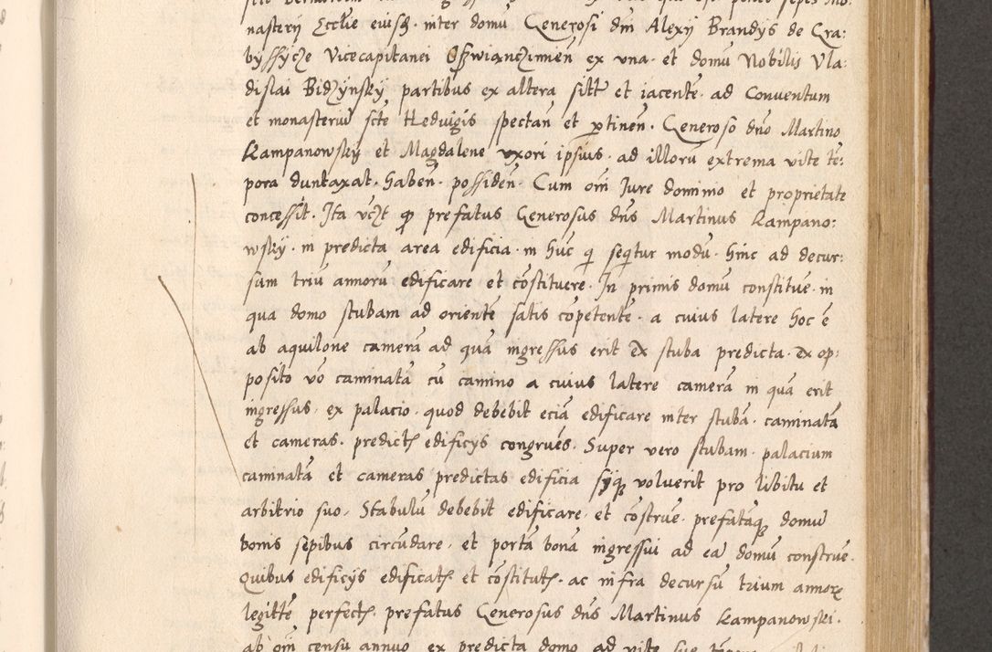Zdjęcie nr 599 dla obiektu archiwalnego: Acta actorum, sententiarum diffinitivarum coram reverendo domino Petro Miscowski canonico et in spiritualibus vicario generali Cracoviensi ad annum Domini Mᵐᵘᵐ DXLVIᵗᵘᵐ, cuius indictio est quarta, pontificatus sanctissimi in Christo patris et domini nostri domini Pauli divina providencia pape tercii, a die tercia mensis Novembris, annus duodecimus (sic!) feliciter continuantur