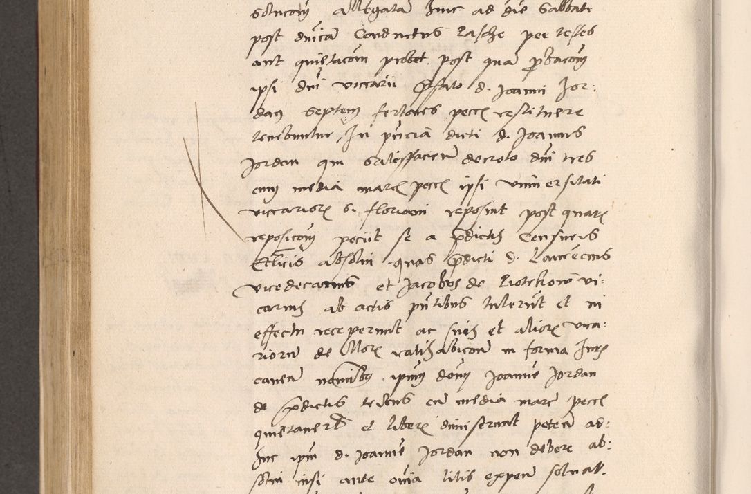Zdjęcie nr 596 dla obiektu archiwalnego: Acta actorum, sententiarum diffinitivarum coram reverendo domino Petro Miscowski canonico et in spiritualibus vicario generali Cracoviensi ad annum Domini Mᵐᵘᵐ DXLVIᵗᵘᵐ, cuius indictio est quarta, pontificatus sanctissimi in Christo patris et domini nostri domini Pauli divina providencia pape tercii, a die tercia mensis Novembris, annus duodecimus (sic!) feliciter continuantur