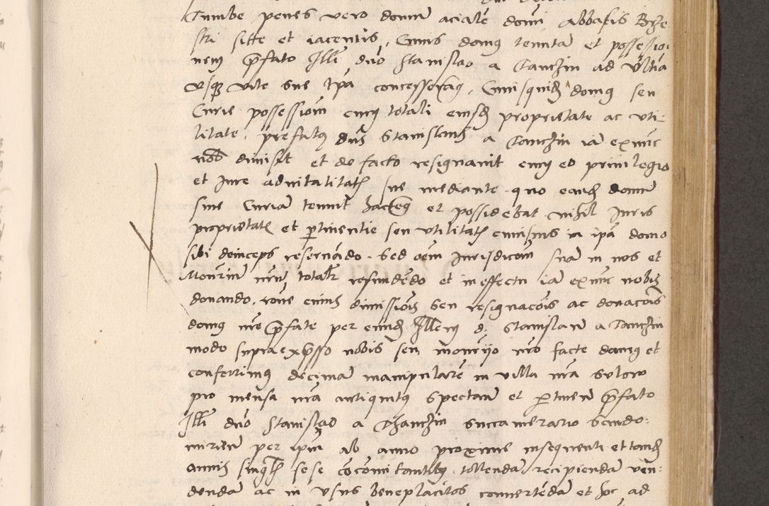 Zdjęcie nr 579 dla obiektu archiwalnego: Acta actorum, sententiarum diffinitivarum coram reverendo domino Petro Miscowski canonico et in spiritualibus vicario generali Cracoviensi ad annum Domini Mᵐᵘᵐ DXLVIᵗᵘᵐ, cuius indictio est quarta, pontificatus sanctissimi in Christo patris et domini nostri domini Pauli divina providencia pape tercii, a die tercia mensis Novembris, annus duodecimus (sic!) feliciter continuantur