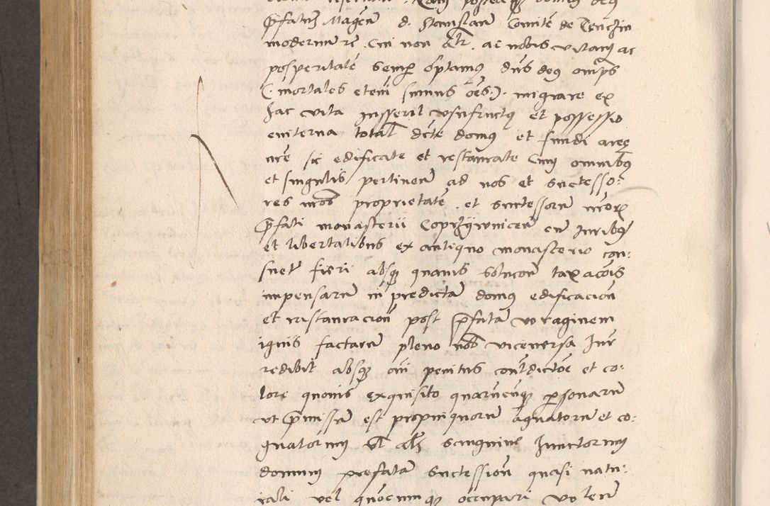 Zdjęcie nr 578 dla obiektu archiwalnego: Acta actorum, sententiarum diffinitivarum coram reverendo domino Petro Miscowski canonico et in spiritualibus vicario generali Cracoviensi ad annum Domini Mᵐᵘᵐ DXLVIᵗᵘᵐ, cuius indictio est quarta, pontificatus sanctissimi in Christo patris et domini nostri domini Pauli divina providencia pape tercii, a die tercia mensis Novembris, annus duodecimus (sic!) feliciter continuantur
