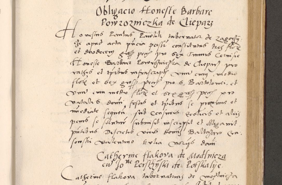 Zdjęcie nr 559 dla obiektu archiwalnego: Acta actorum, sententiarum diffinitivarum coram reverendo domino Petro Miscowski canonico et in spiritualibus vicario generali Cracoviensi ad annum Domini Mᵐᵘᵐ DXLVIᵗᵘᵐ, cuius indictio est quarta, pontificatus sanctissimi in Christo patris et domini nostri domini Pauli divina providencia pape tercii, a die tercia mensis Novembris, annus duodecimus (sic!) feliciter continuantur
