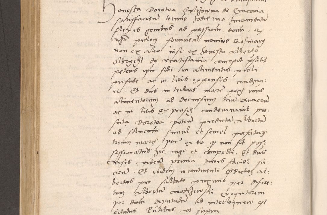 Zdjęcie nr 546 dla obiektu archiwalnego: Acta actorum, sententiarum diffinitivarum coram reverendo domino Petro Miscowski canonico et in spiritualibus vicario generali Cracoviensi ad annum Domini Mᵐᵘᵐ DXLVIᵗᵘᵐ, cuius indictio est quarta, pontificatus sanctissimi in Christo patris et domini nostri domini Pauli divina providencia pape tercii, a die tercia mensis Novembris, annus duodecimus (sic!) feliciter continuantur