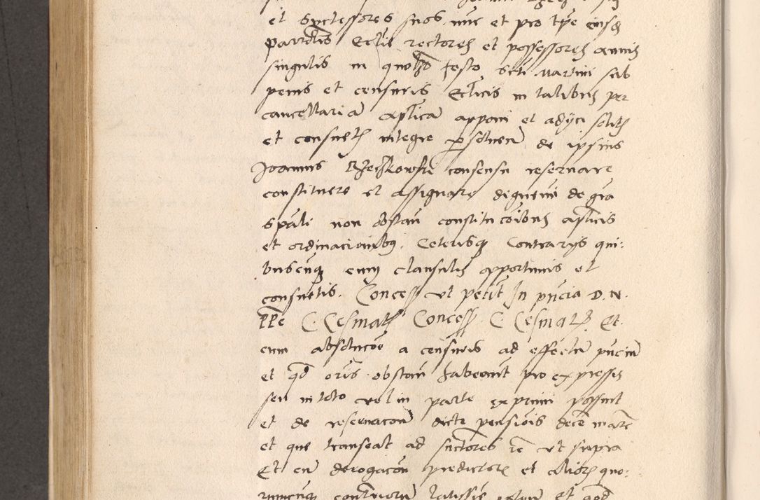 Zdjęcie nr 526 dla obiektu archiwalnego: Acta actorum, sententiarum diffinitivarum coram reverendo domino Petro Miscowski canonico et in spiritualibus vicario generali Cracoviensi ad annum Domini Mᵐᵘᵐ DXLVIᵗᵘᵐ, cuius indictio est quarta, pontificatus sanctissimi in Christo patris et domini nostri domini Pauli divina providencia pape tercii, a die tercia mensis Novembris, annus duodecimus (sic!) feliciter continuantur