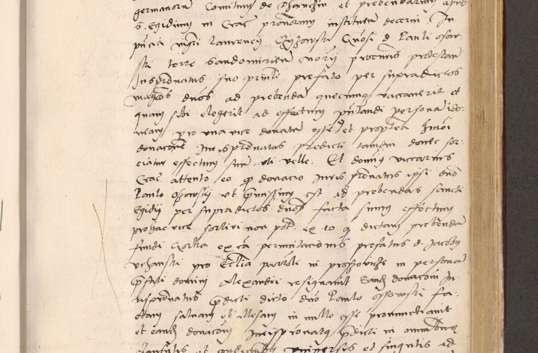 Zdjęcie nr 513 dla obiektu archiwalnego: Acta actorum, sententiarum diffinitivarum coram reverendo domino Petro Miscowski canonico et in spiritualibus vicario generali Cracoviensi ad annum Domini Mᵐᵘᵐ DXLVIᵗᵘᵐ, cuius indictio est quarta, pontificatus sanctissimi in Christo patris et domini nostri domini Pauli divina providencia pape tercii, a die tercia mensis Novembris, annus duodecimus (sic!) feliciter continuantur