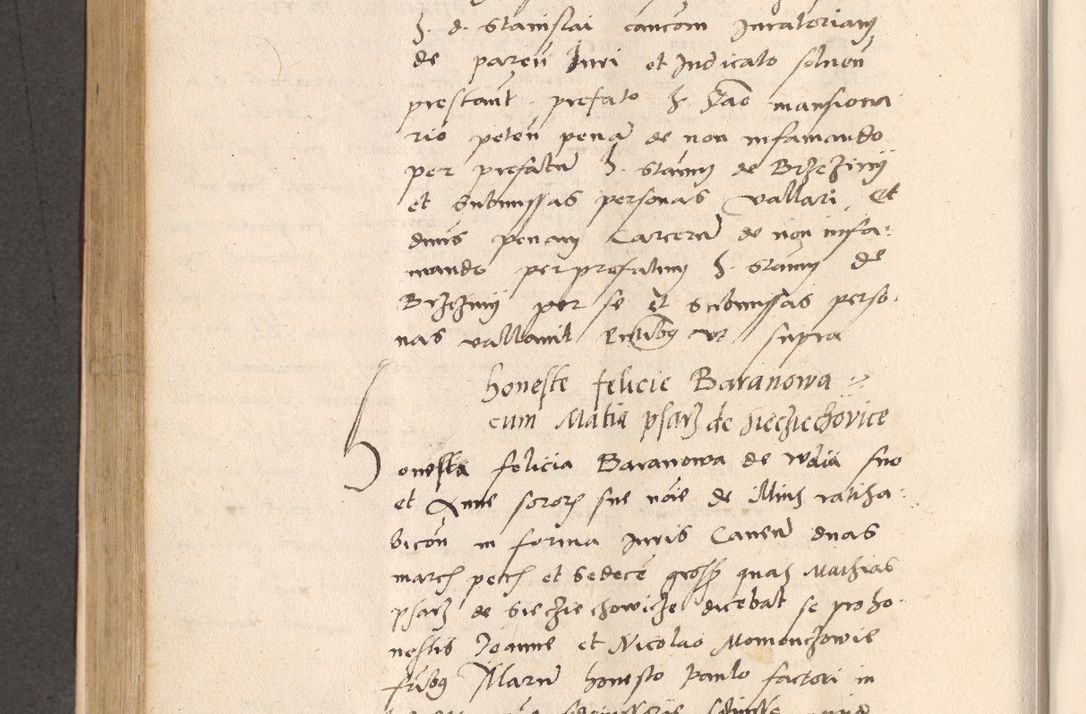 Zdjęcie nr 510 dla obiektu archiwalnego: Acta actorum, sententiarum diffinitivarum coram reverendo domino Petro Miscowski canonico et in spiritualibus vicario generali Cracoviensi ad annum Domini Mᵐᵘᵐ DXLVIᵗᵘᵐ, cuius indictio est quarta, pontificatus sanctissimi in Christo patris et domini nostri domini Pauli divina providencia pape tercii, a die tercia mensis Novembris, annus duodecimus (sic!) feliciter continuantur