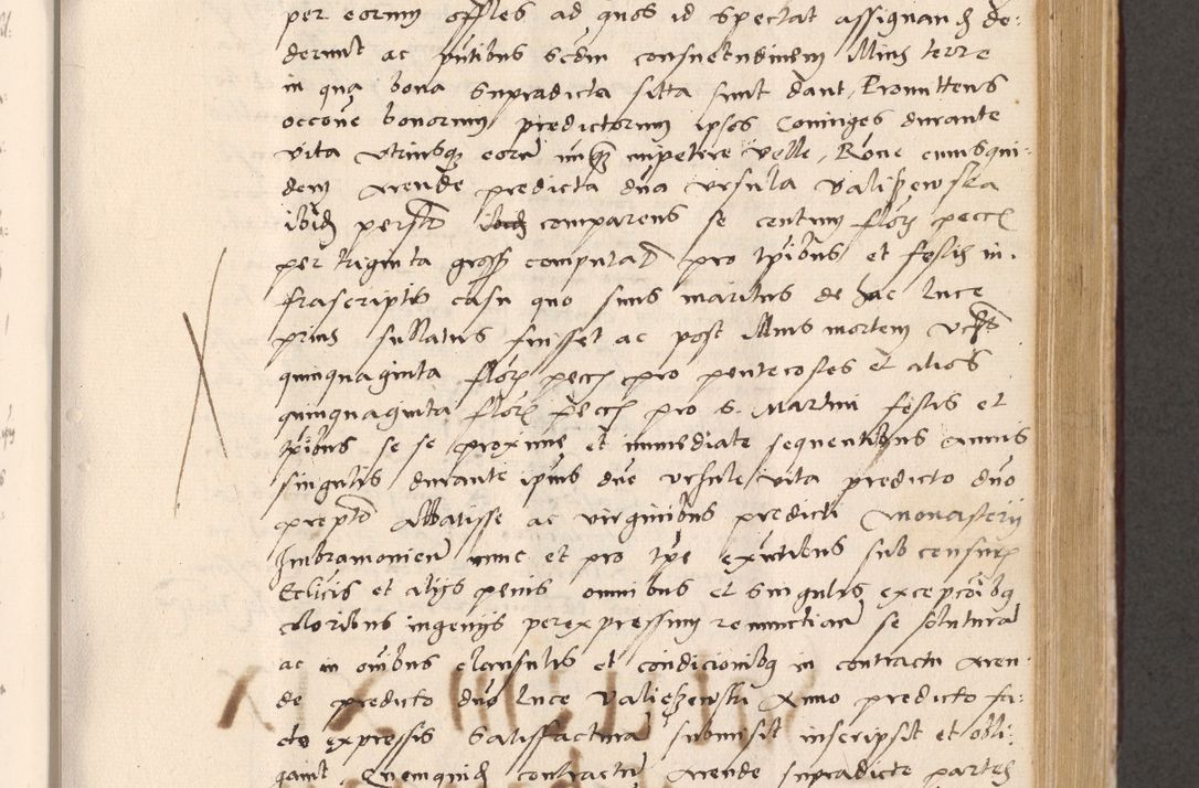 Zdjęcie nr 479 dla obiektu archiwalnego: Acta actorum, sententiarum diffinitivarum coram reverendo domino Petro Miscowski canonico et in spiritualibus vicario generali Cracoviensi ad annum Domini Mᵐᵘᵐ DXLVIᵗᵘᵐ, cuius indictio est quarta, pontificatus sanctissimi in Christo patris et domini nostri domini Pauli divina providencia pape tercii, a die tercia mensis Novembris, annus duodecimus (sic!) feliciter continuantur