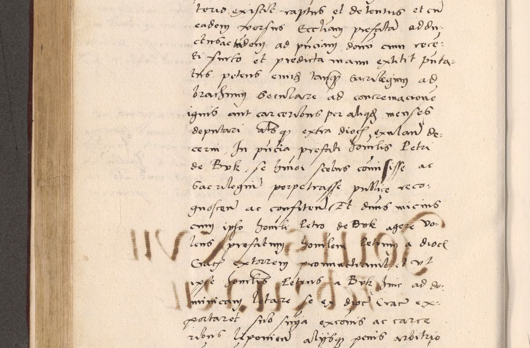 Zdjęcie nr 474 dla obiektu archiwalnego: Acta actorum, sententiarum diffinitivarum coram reverendo domino Petro Miscowski canonico et in spiritualibus vicario generali Cracoviensi ad annum Domini Mᵐᵘᵐ DXLVIᵗᵘᵐ, cuius indictio est quarta, pontificatus sanctissimi in Christo patris et domini nostri domini Pauli divina providencia pape tercii, a die tercia mensis Novembris, annus duodecimus (sic!) feliciter continuantur