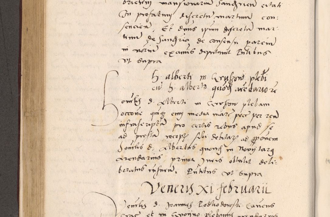 Zdjęcie nr 466 dla obiektu archiwalnego: Acta actorum, sententiarum diffinitivarum coram reverendo domino Petro Miscowski canonico et in spiritualibus vicario generali Cracoviensi ad annum Domini Mᵐᵘᵐ DXLVIᵗᵘᵐ, cuius indictio est quarta, pontificatus sanctissimi in Christo patris et domini nostri domini Pauli divina providencia pape tercii, a die tercia mensis Novembris, annus duodecimus (sic!) feliciter continuantur