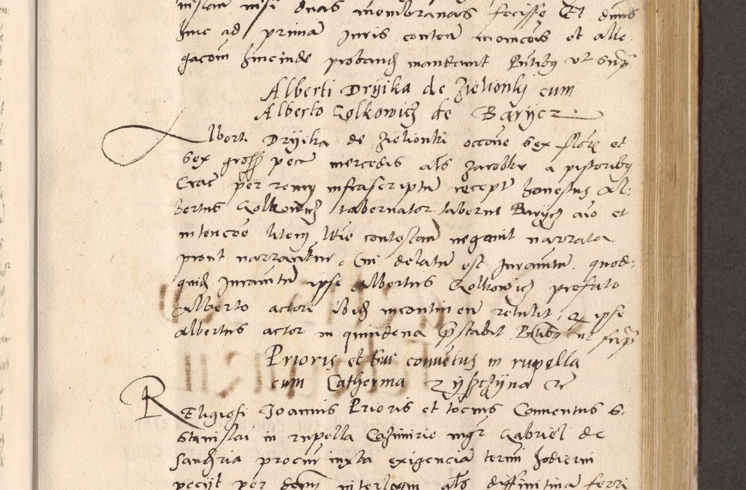 Zdjęcie nr 469 dla obiektu archiwalnego: Acta actorum, sententiarum diffinitivarum coram reverendo domino Petro Miscowski canonico et in spiritualibus vicario generali Cracoviensi ad annum Domini Mᵐᵘᵐ DXLVIᵗᵘᵐ, cuius indictio est quarta, pontificatus sanctissimi in Christo patris et domini nostri domini Pauli divina providencia pape tercii, a die tercia mensis Novembris, annus duodecimus (sic!) feliciter continuantur