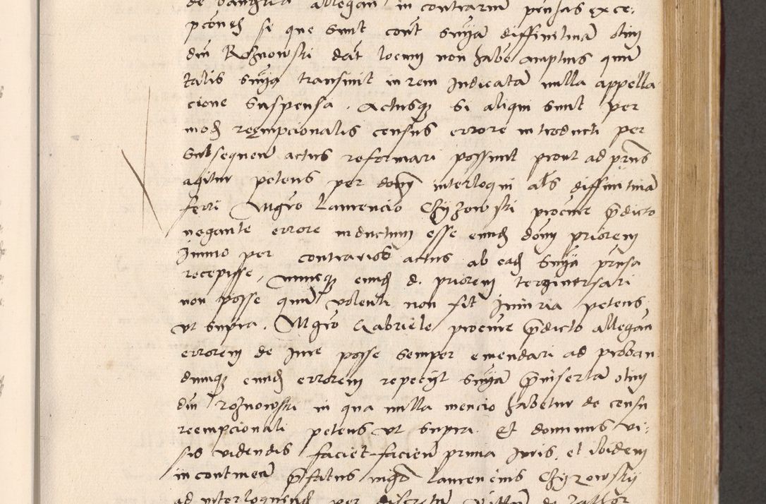 Zdjęcie nr 465 dla obiektu archiwalnego: Acta actorum, sententiarum diffinitivarum coram reverendo domino Petro Miscowski canonico et in spiritualibus vicario generali Cracoviensi ad annum Domini Mᵐᵘᵐ DXLVIᵗᵘᵐ, cuius indictio est quarta, pontificatus sanctissimi in Christo patris et domini nostri domini Pauli divina providencia pape tercii, a die tercia mensis Novembris, annus duodecimus (sic!) feliciter continuantur