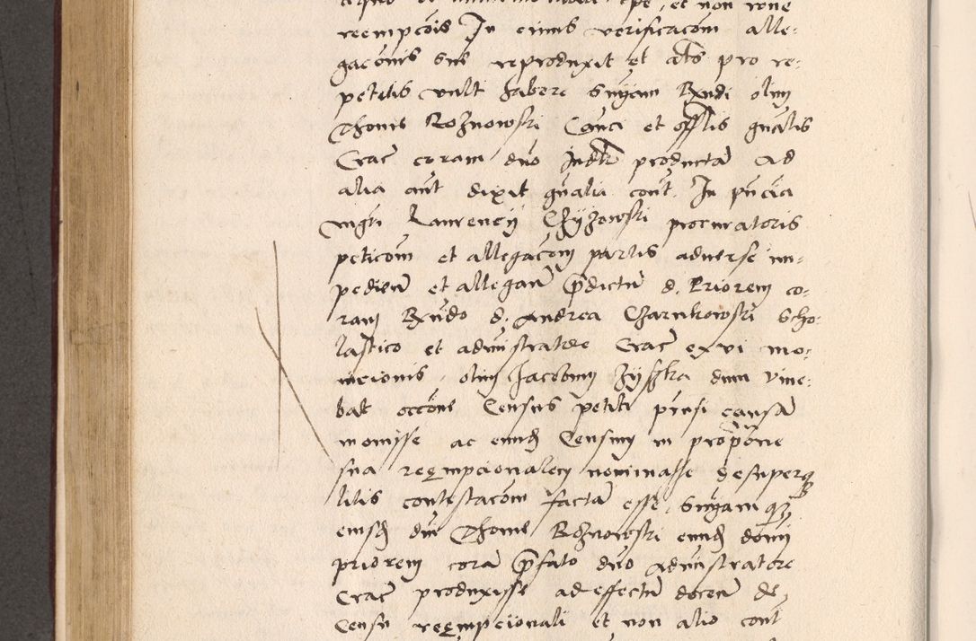 Zdjęcie nr 464 dla obiektu archiwalnego: Acta actorum, sententiarum diffinitivarum coram reverendo domino Petro Miscowski canonico et in spiritualibus vicario generali Cracoviensi ad annum Domini Mᵐᵘᵐ DXLVIᵗᵘᵐ, cuius indictio est quarta, pontificatus sanctissimi in Christo patris et domini nostri domini Pauli divina providencia pape tercii, a die tercia mensis Novembris, annus duodecimus (sic!) feliciter continuantur